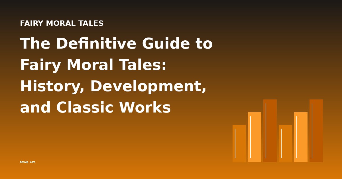The Definitive Guide to Fairy Moral Tales: History, Development, and Classic Works