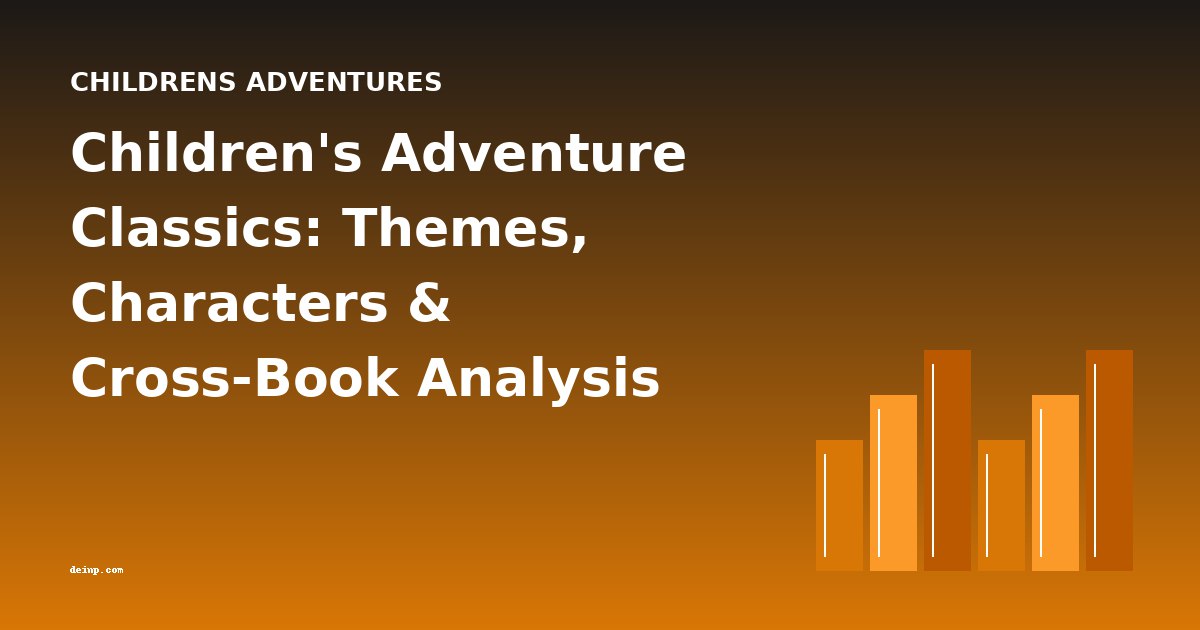 Children's Adventure Classics: Themes, Characters & Cross-Book Analysis