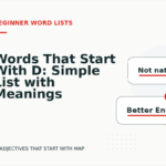 Words That Start With D: Simple List with Meanings