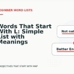 Words That Start With L: Simple List with Meanings
