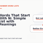 Words That Start With N: Simple List with Meanings