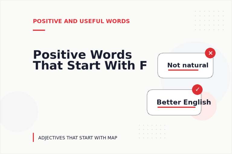 Positive Words That Start With F Positive Words That Start With F