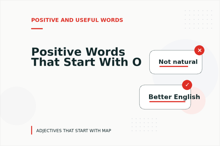 Positive Words That Start With O Positive Words That Start With O