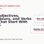 Adjectives, Nouns, and Verbs That Start With K