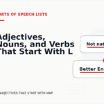 Adjectives, Nouns, and Verbs That Start With L