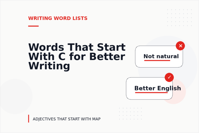 Words That Start With C for Better Writing Words That Start With C for Better Writing