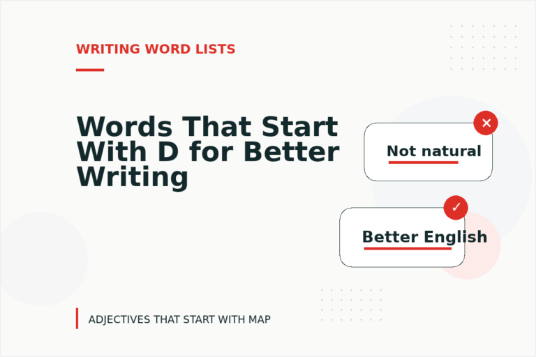 Words That Start With D for Better Writing