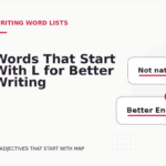 Words That Start With L for Better Writing